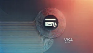 Illustration representing how to use a visa gift card on amazon for partial payment and optimizing gift card usage for purchases.