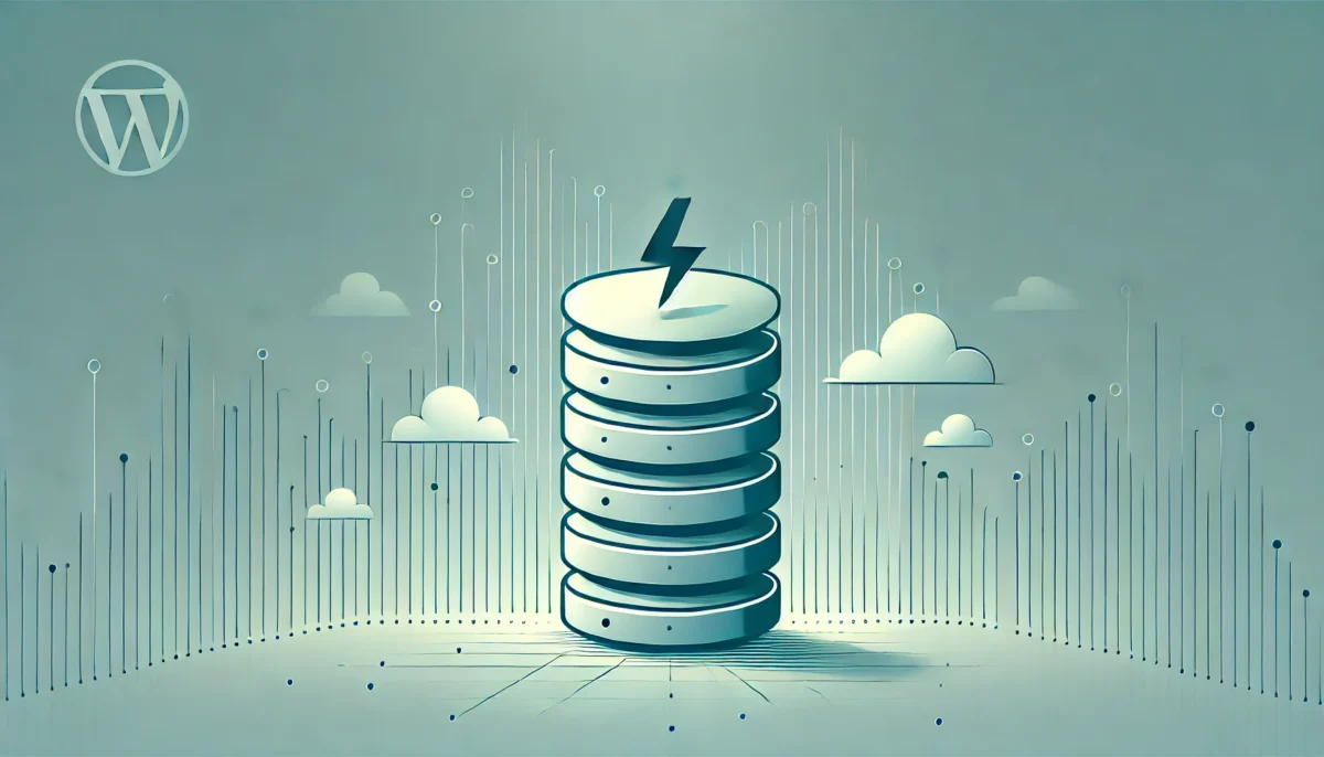 Illustration depicting expert caching setup for WordPress using WP Super Cache with Nginx, highlighting speed optimization through server configuration